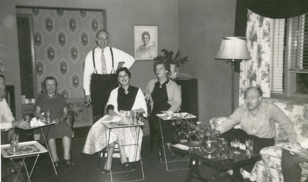 Photos from 290 Concord Drive, River Edge, New Jersey, 1954.